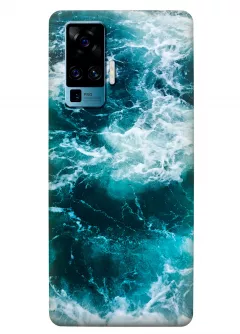 Чехол для Vivo X50 Pro - Неспокойное море