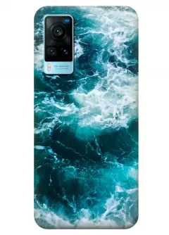 Чехол для Vivo X60 - Неспокойное море
