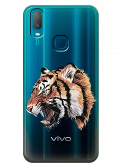 Чехол для Vivo Y11 - Тигр