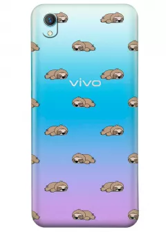 Чехол для Vivo Y1s - Спящие ленивцы