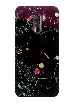 Чехол для Xiaomi Pocophone F1 - Космическое созвездие