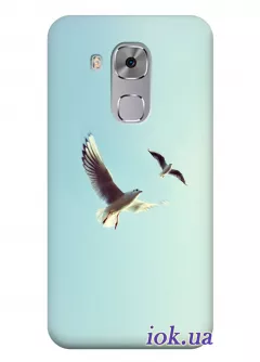 Чехол для Huawei Nova Plus - Прекрасные голуби