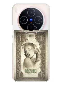 Силиконовый чехол для Виво Икс 300 - The ONE Dollar with Marilyn Monroe