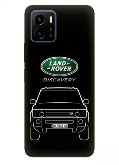Чехол для Vivo Y15s для владельцев Land Rover Ленд Ровер логотип и автомобиль машина Range Rover Evoque Velar Defender Discovery Freelander Sport  - Дизайн 2