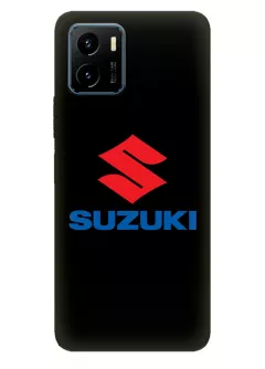 Виво У15с чехол из силикона - Suzuki Сузукі классический логотип крупным планом и название вектор-арт
