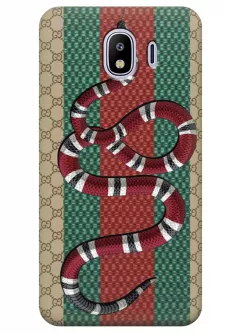 Чехол для Galaxy J4 - Стильная змея