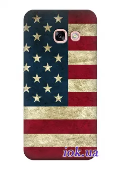 Чехол для Galaxy A3 2017 - Флаг Америки