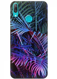 Чехол для Huawei Y7 (2019) - Palm leaves