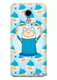 Чехол для Meizu M5 Note - Adventure Time