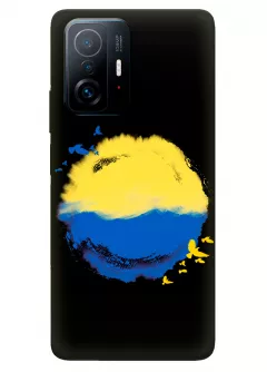 Чехол для Xiaomi 11T с теплой картинкой - Любовь к Украине