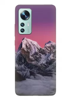 Чехол для Xiaomi 12X из качественного силикона - Чарующие горы