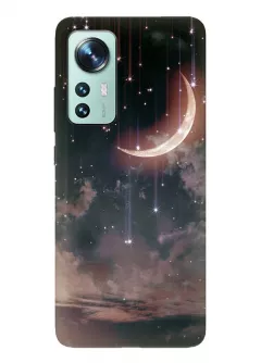 Качественный силиконовый чехол для Xiaomi 12X - Звездное небо