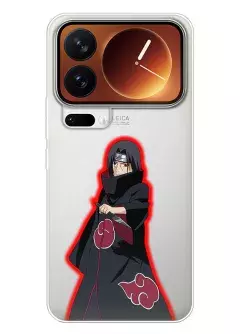 Сяоми 17 Про Макс чехол силиконовый прозрачный - Naruto Сила Итати Утиха