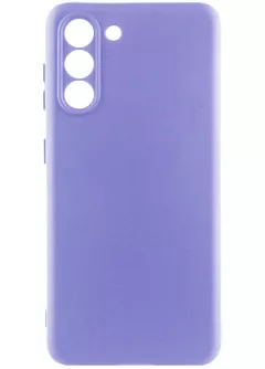 Чехол Silicone Cover Lakshmi Full Camera (A) для Samsung Galaxy S22+, Сиреневый / Dasheen