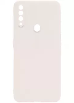 Силиконовый чехол Candy Full Camera для Oppo A31, Бежевый / Antigue White