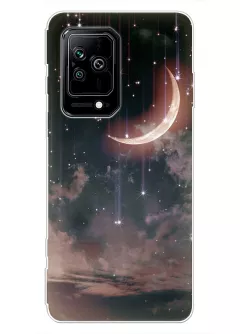 Качественный силиконовый чехол для Xiaomi Black Shark 5 - Звездное небо