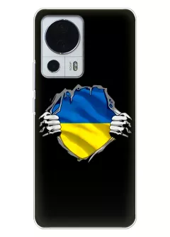 Чехол на Xiaomi Civi 2 для сильного духом нароНет Украины