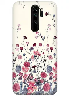 Чехол для Xiaomi Redmi Note 8 Pro - Wildflowers