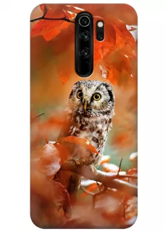 Чехол для Xiaomi Redmi Note 8 Pro - Осенняя сова