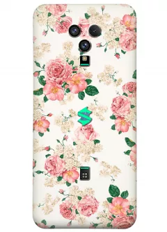 Чехол для Xiaomi Black Shark 3S - Букеты цветов