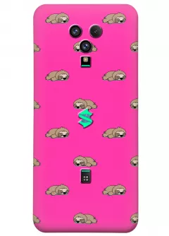 Чехол для Xiaomi Black Shark 3S - Спящие ленивцы