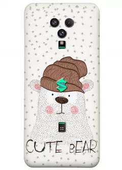 Чехол для Xiaomi Black Shark 3S - Медведь