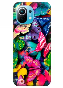 Чехол для Xiaomi Mi 11 - Бабочки