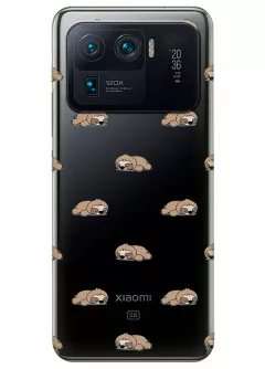 Чехол для Xiaomi Mi 11 Ultra - Спящие ленивцы