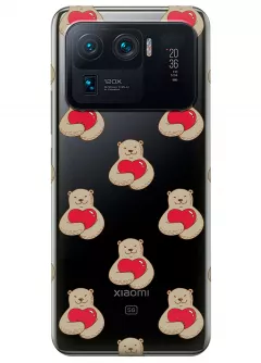 Чехол для Xiaomi Mi 11 Ultra - Влюбленные медведи