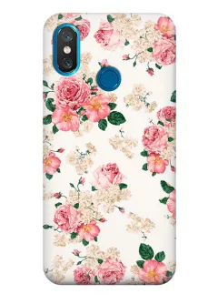 Чехол для Xiaomi Mi 8 - Букеты цветов