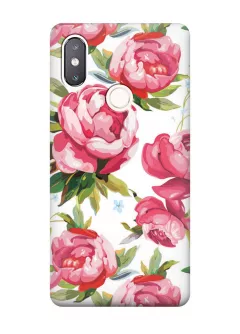 Чехол для Xiaomi Mi 8 SE - Розовые пионы