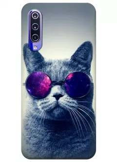 Чехол для Xiaomi Mi 9 - Кот в очках