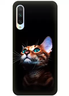 Чехол для Xiaomi Mi A3 - Зеленоглазый котик