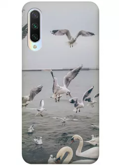 Чехол для Xiaomi Mi 9 Lite - Морские птицы