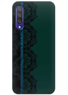 Чехол для Xiaomi Mi CC9 - Зелёная мандала