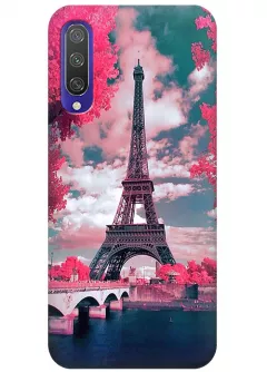 Чехол для Xiaomi Mi CC9e - Весенний Париж