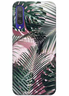 Чехол для Xiaomi Mi CC9e - Пальмовые листья