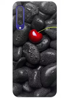 Чехол для Xiaomi Mi CC9e - Вишня на камнях