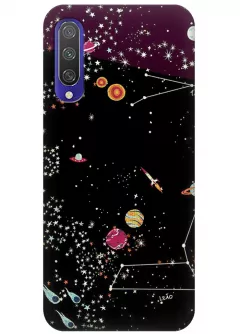 Чехол для Xiaomi Mi CC9e - Космическое созвездие