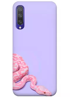 Чехол для Xiaomi Mi CC9 - Розовая змея