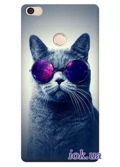 Чехол для Xiaomi Mi Max - Кот в очках