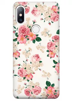 Чехол для Xiaomi Mi Mix 2s - Букеты цветов