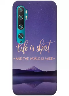 Чехол для Xiaomi Mi Note 10 Pro - Life is short