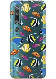 Чехол для Xiaomi Mi Note 10 - Bright fish