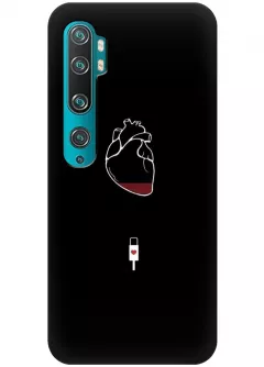 Чехол для Xiaomi Mi Note 10 - Уставшее сердце