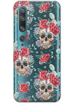 Чехол для Xiaomi Mi Note 10 Pro - Skulls
