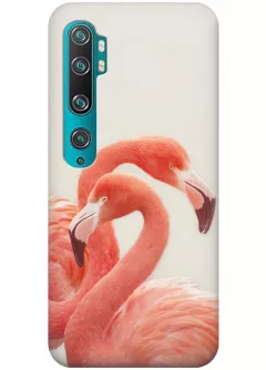 Чехол для Xiaomi Mi Note 10 Pro - Солнечные птицы