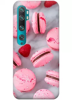 Чехол для Xiaomi Mi Note 10 Pro - Мраморные пироженки