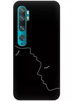 Чехол для Xiaomi Mi CC9 Pro - Романтичный силуэт