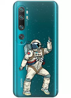 Чехол для Xiaomi Mi Note 10 - Веселый космонавт